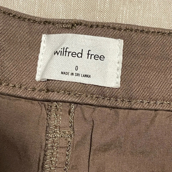 Wilfred Free | Aritzia | Dark Taupe Archer Pant, Size 0 - Picture 4 of 5